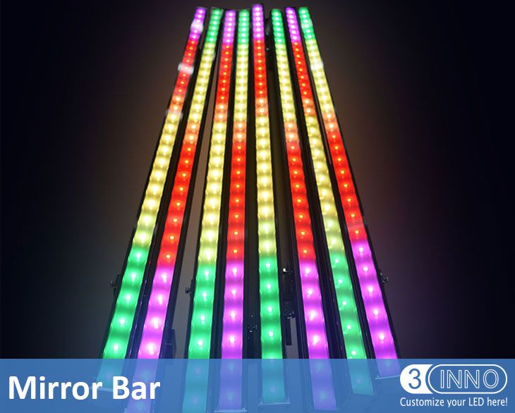 DMX Bar 3D Pixel Tube Inscrivez-le bande Inscrivez-le Tube Aluminium barre DMX Bar DMX Pixel 3D barre DMX Inscrivez-le linéaire lumineuse 3D bande de Bar